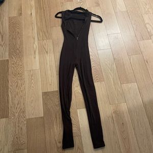 NAKED WARDROBE BROWN ONE PIECE NEVER WORN